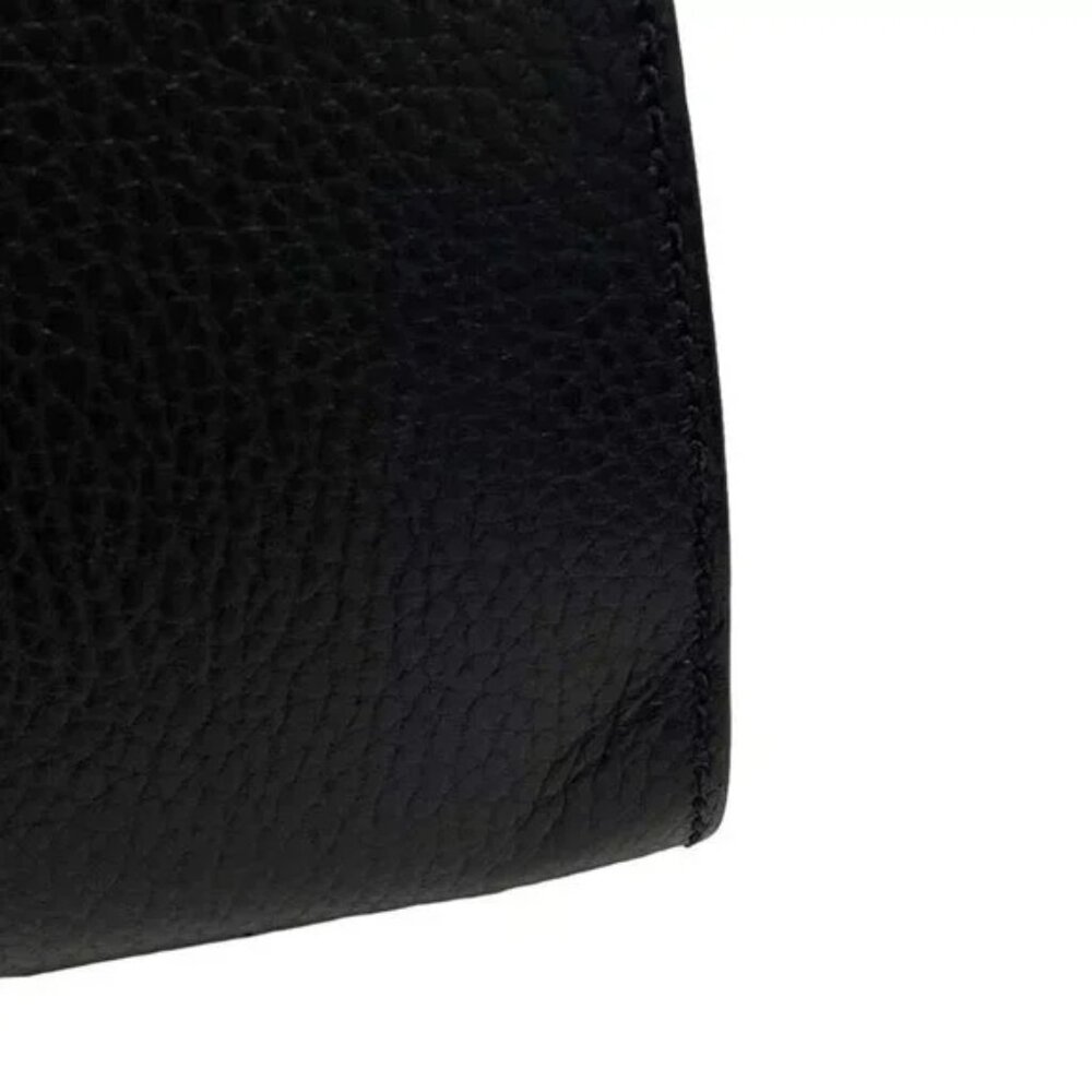 100% Authentic GUCCI Soho Black Leather Handbag 1000-11924 - Picture 8 of 14